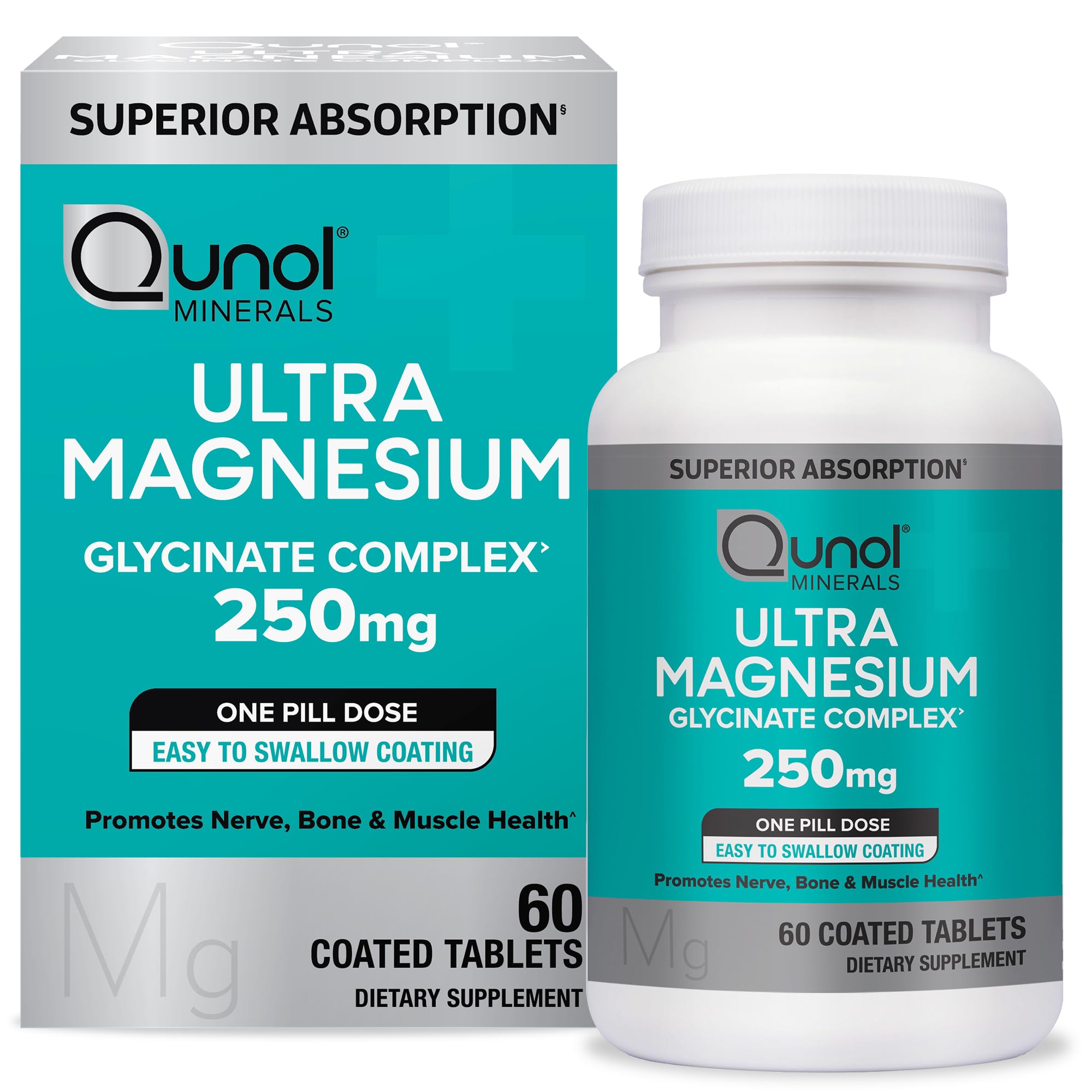 QUNOL ULTRA MAGNESIUM GLYCINATE 250MG X30