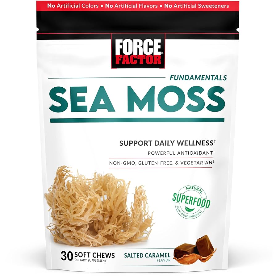 FORCE FACTOR SEA MOSS GUMMIES X