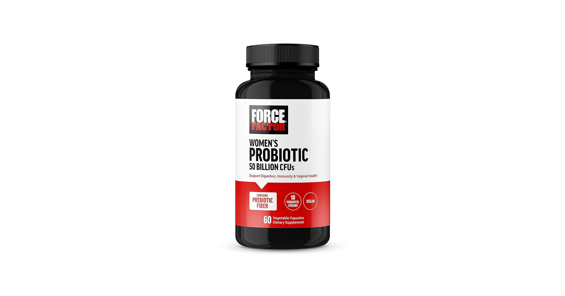 FORCE FACTOR WOMEN PROBIOTIC 50 BILLION X60