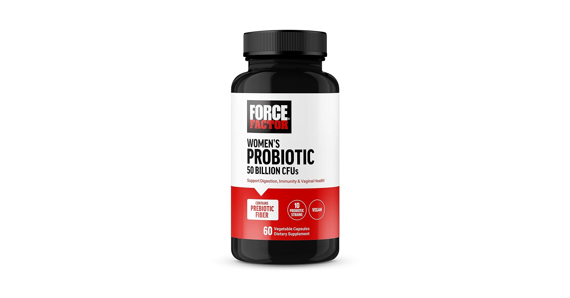 FORCE FACTOR WOMEN PROBIOTIC 50 BILLION X60