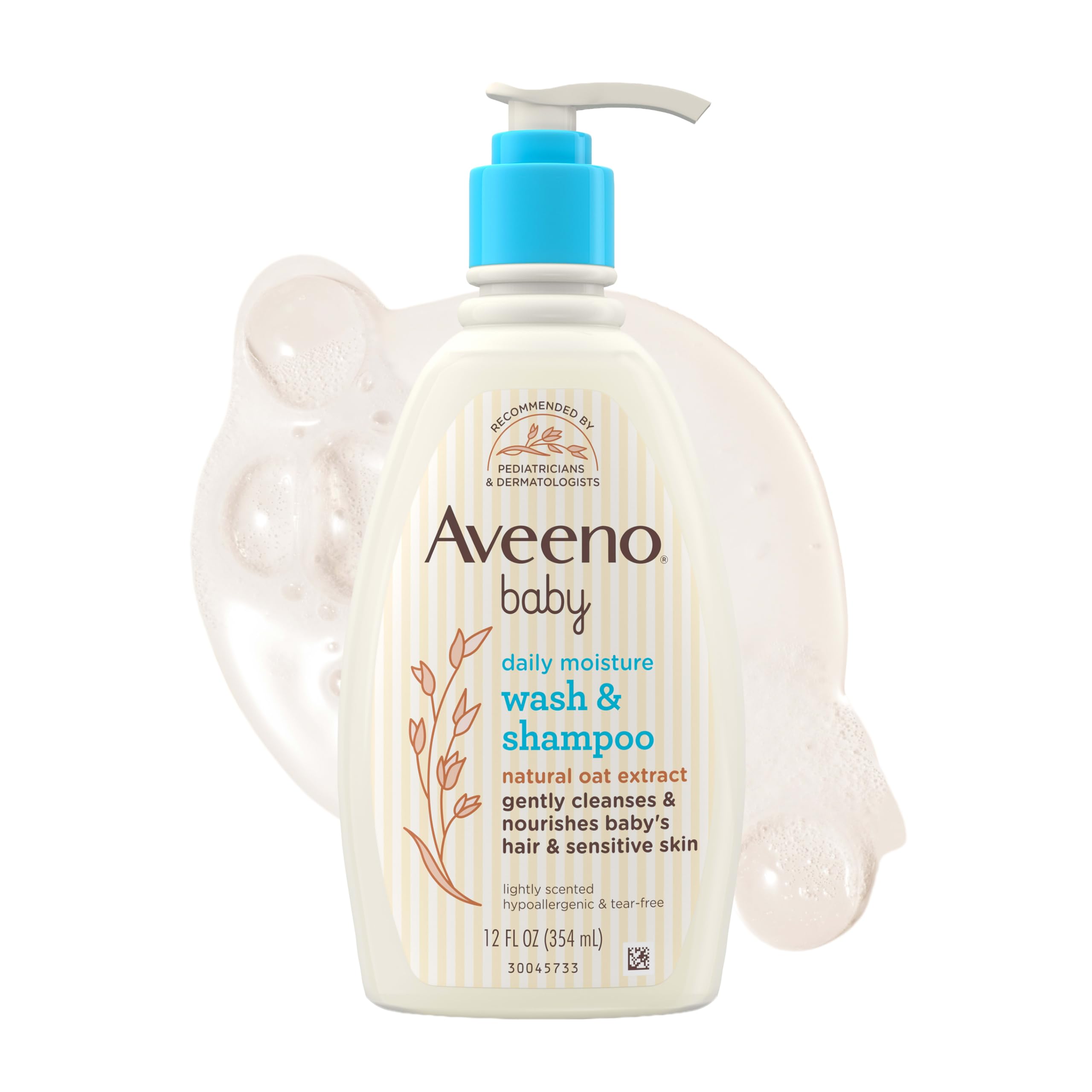 AVEENO BABY DAILY MOIST WASH & SHAMPOO OAT EXTRACT 532ML