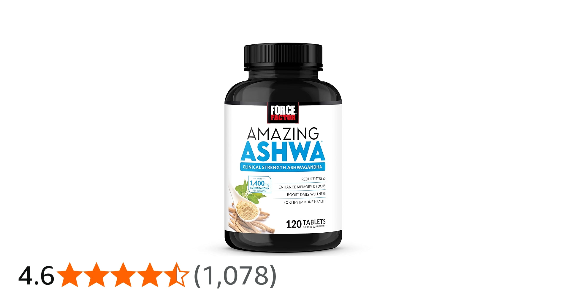 FORCE FACTOR AMAZING ASHWA X60 CALM