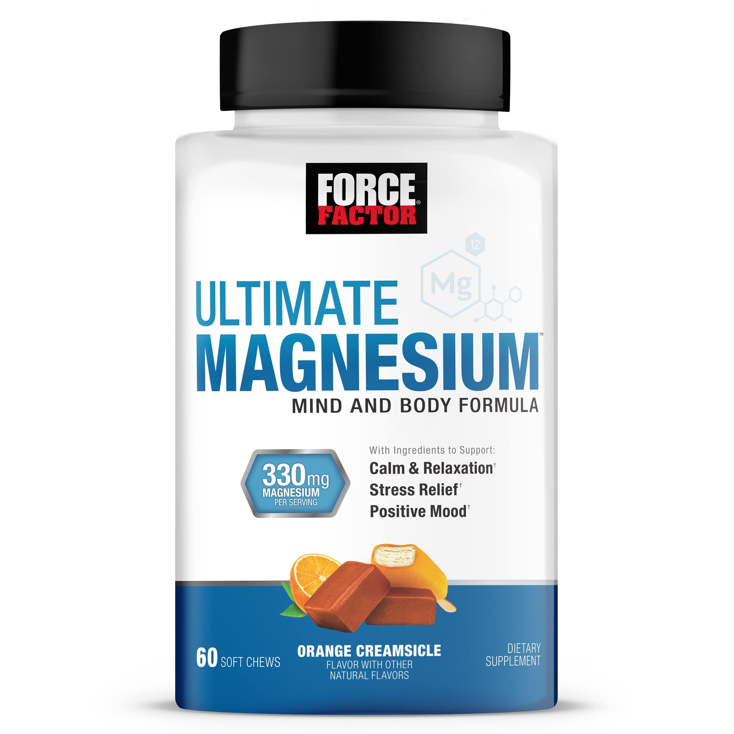 FORCE FACTOR ULTIMATE MAGNESIUM GLYCINATE 300MG X60