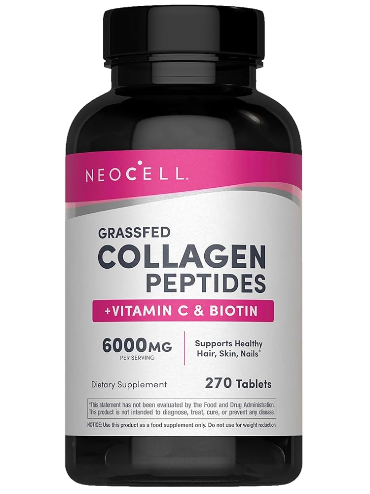 NEOCELL SUPER COLLAGEN + VITAMIN C + BIOTIN HAIR SKIN NAILS JOINT 270 TABLETS (BIG)