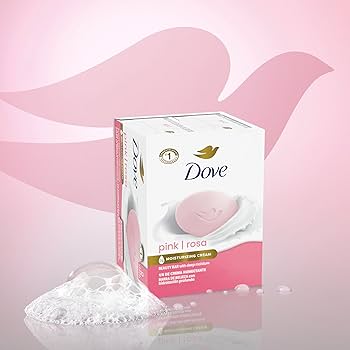 DOVE PINK BAR SOAP  X4