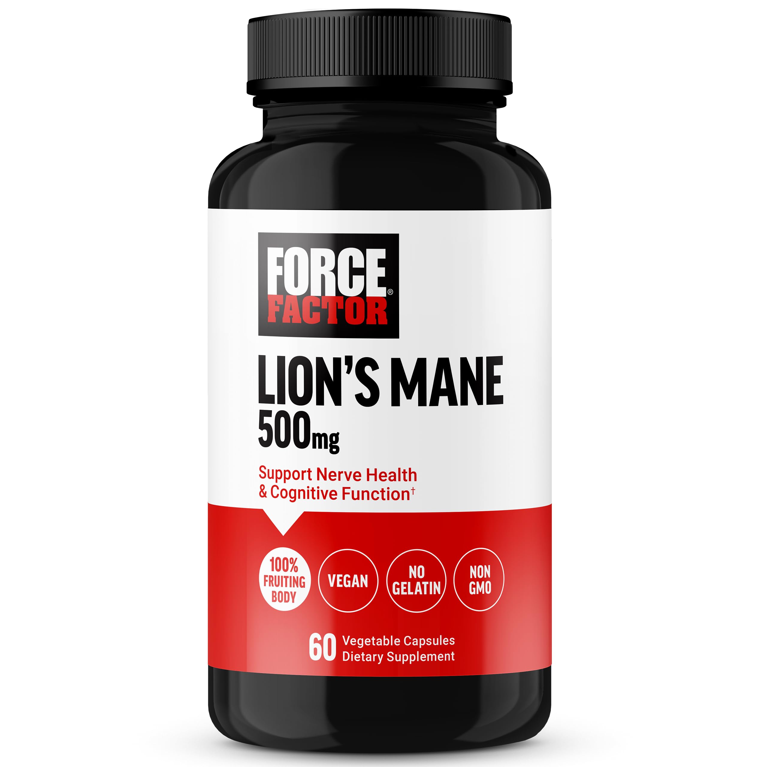 FORCE FACTOR LIONS MANE 500MG X60