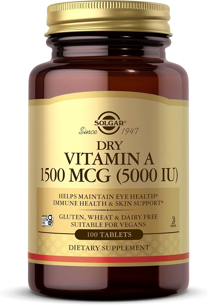 SOLGAR VITAMIN A 5000IU X100