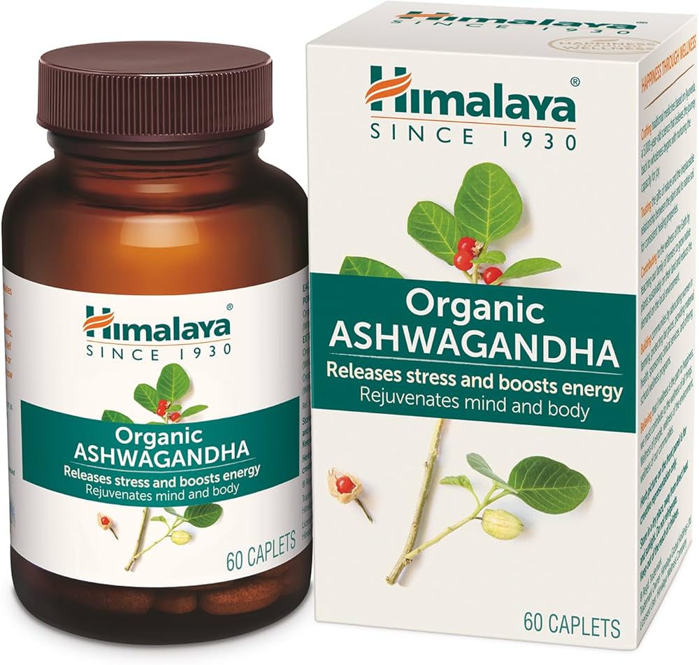 HIMALAYA ORGANIC ASHWAGANDHA X60