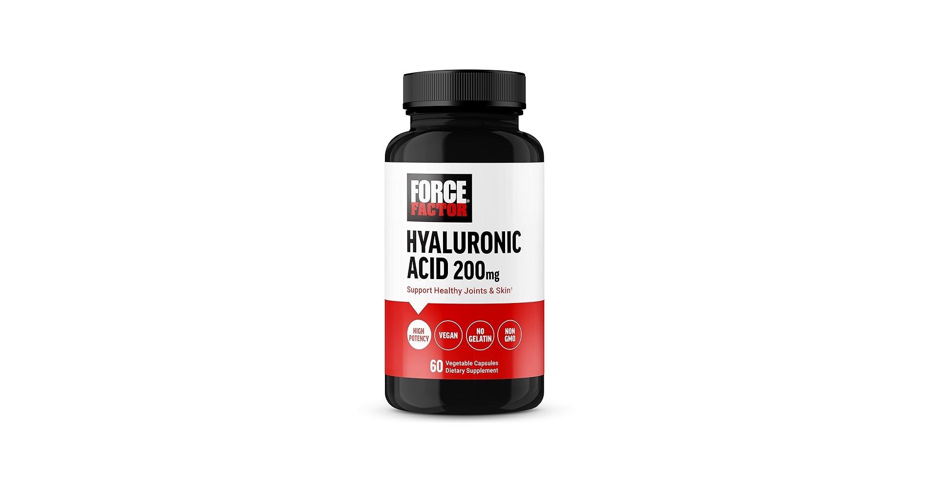 FORCE FACTOR HYALURONIC ACID 200MG X60