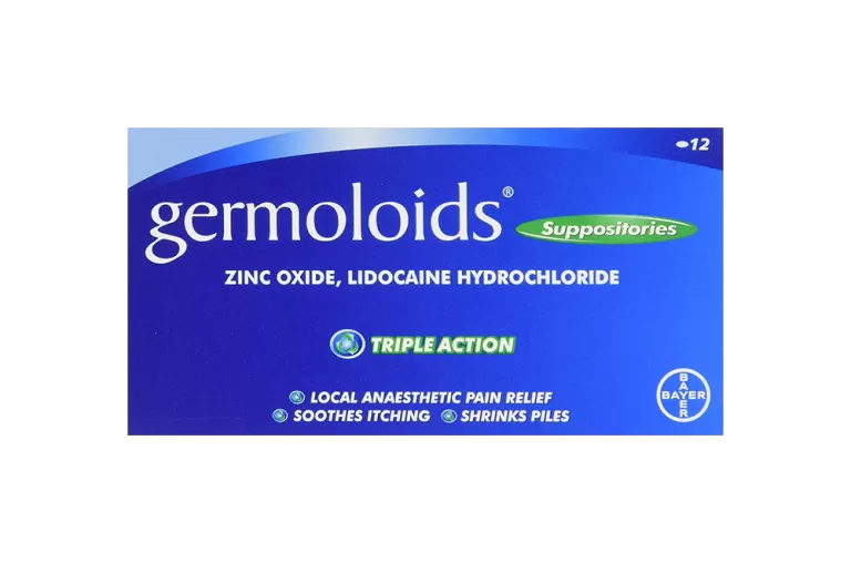 GERMOLOID SUPPOSITORY X 12