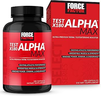 FORCE FACTOR ALPHA MAX X180 CAPS