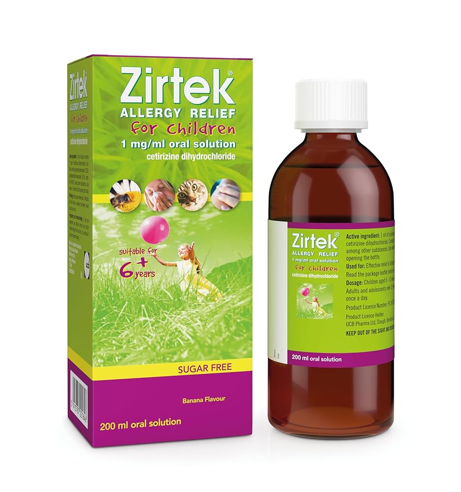 ZIRTEK SYR 2+YRS 200MLS