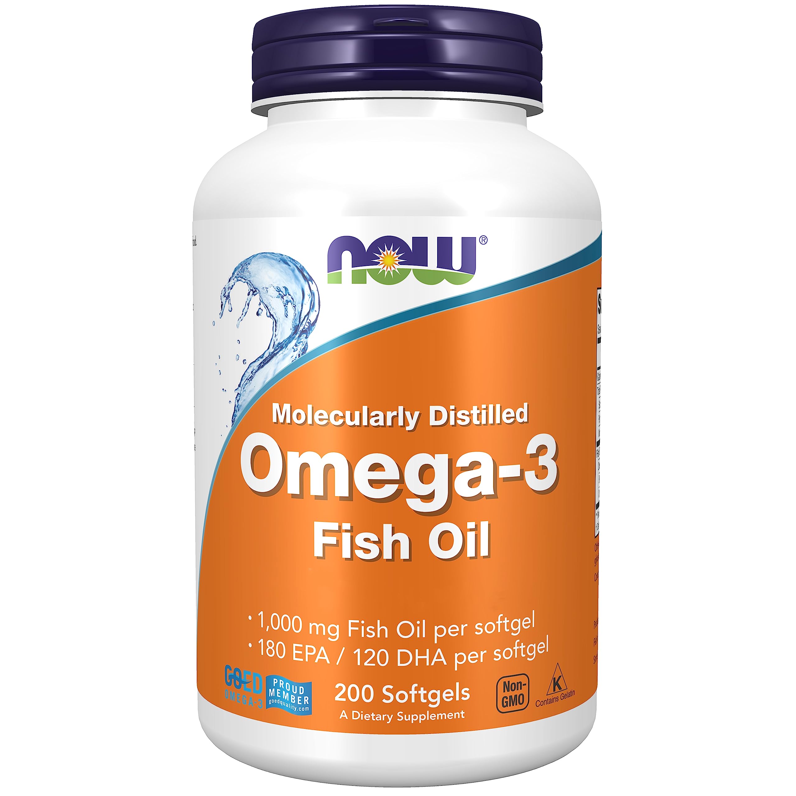 MOLECULAR DISTILLED OMEGA 3 FISH OIL 100SG