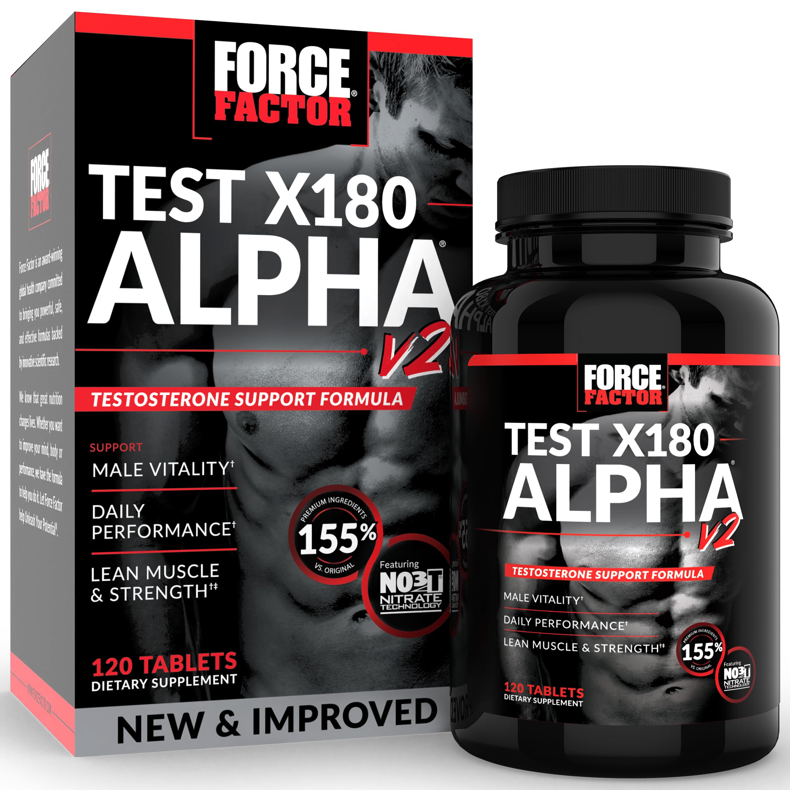 FORCE FACTOR TEST X180 ALPHA X120