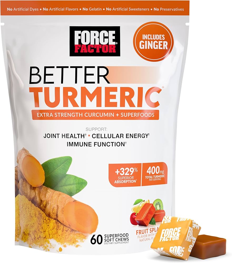 FORCE FACTOR BETTER TUMERIC X 60
