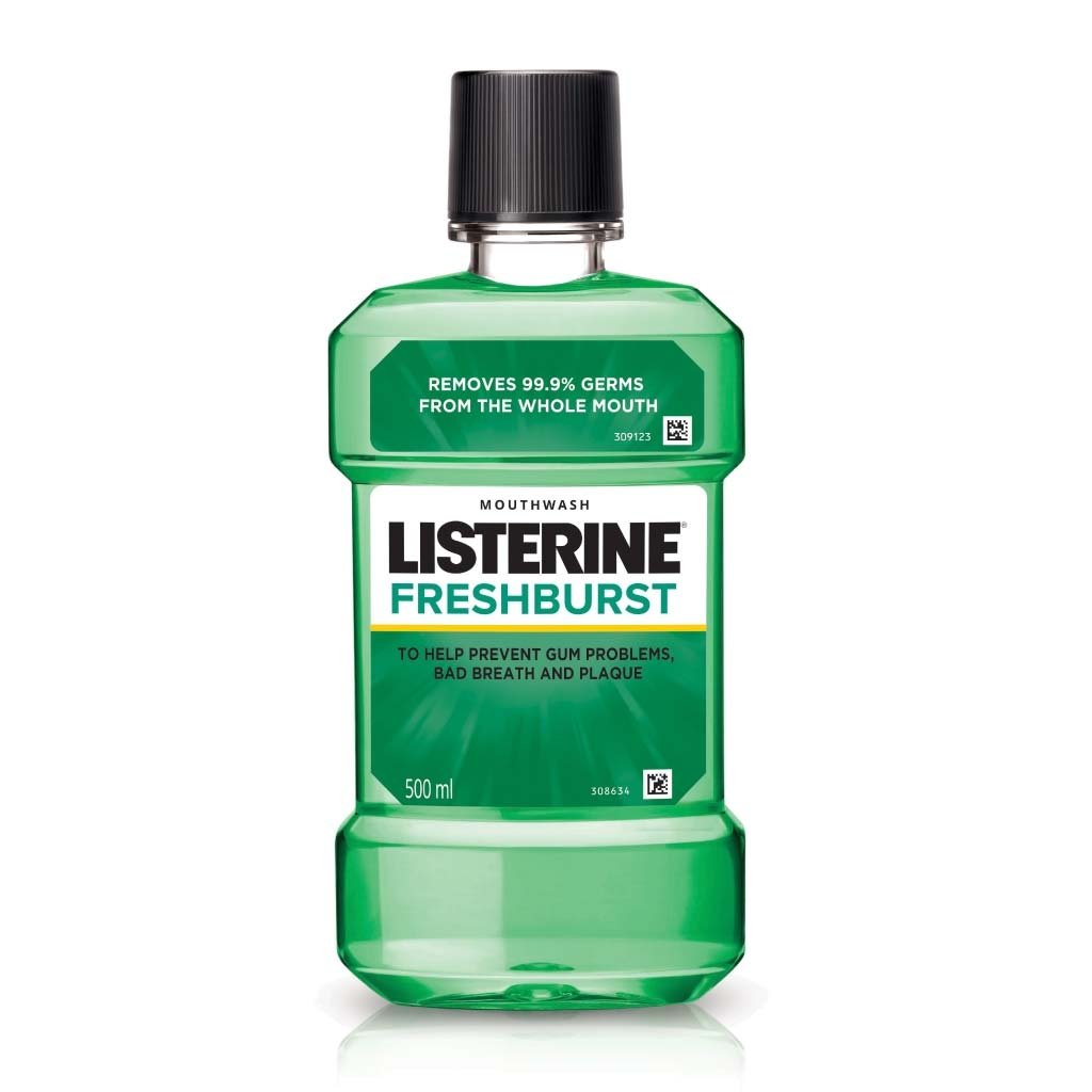 LISTERINE FRESH BURST M/W 250MLS