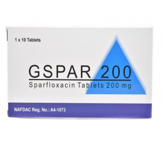 GSPAR 200MG X10