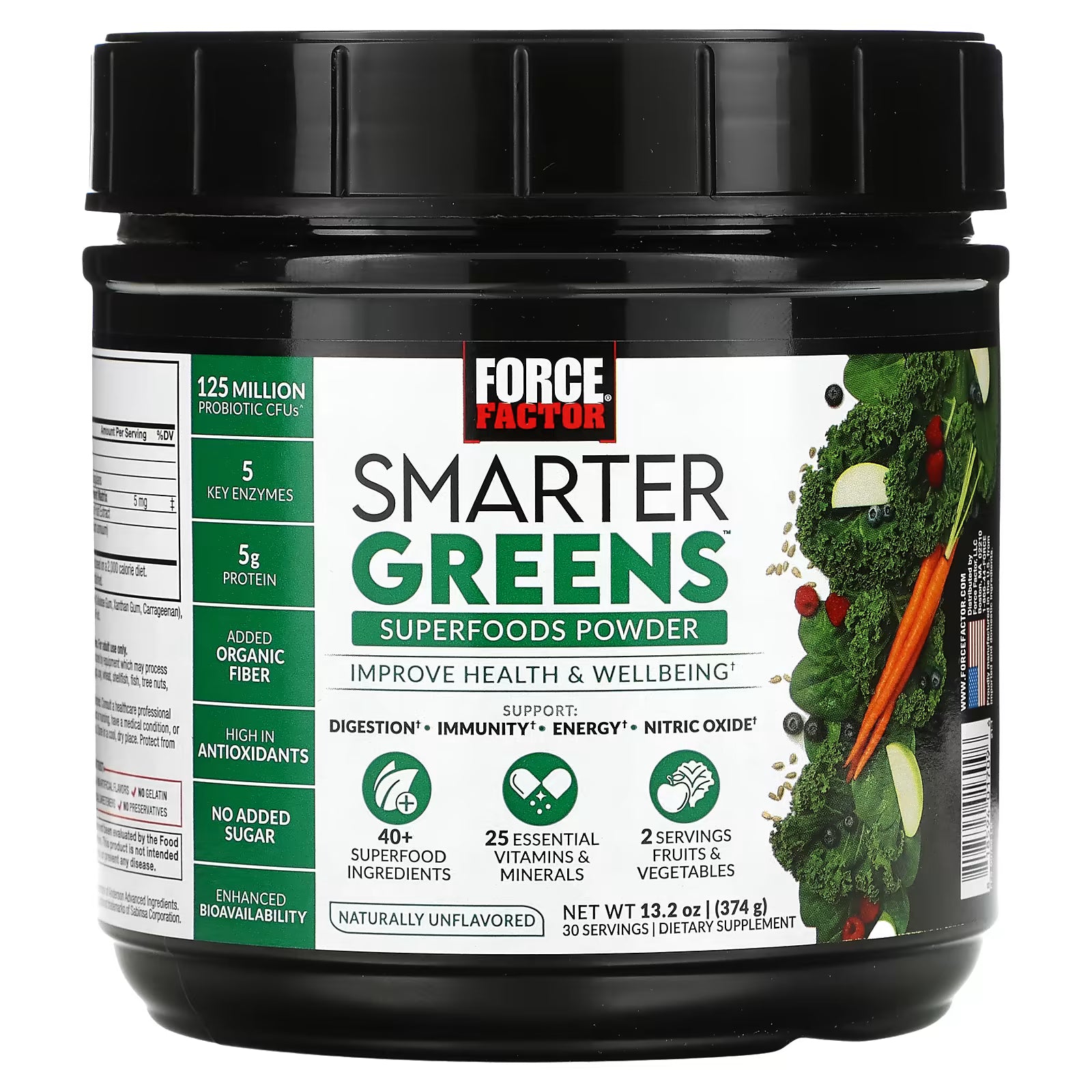 FORCE FACTOR SMARTER GREENS S+D