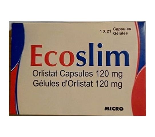 ECOSLIM 120MG X 21 CAPS