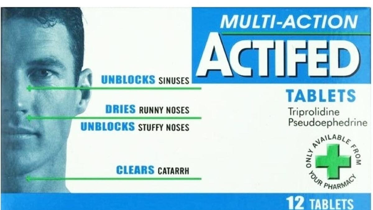 MULTI ACTION ACTIFED X12