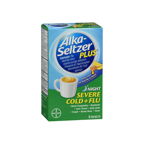 ALKA-SELTZER PLUS NIGHT X 6