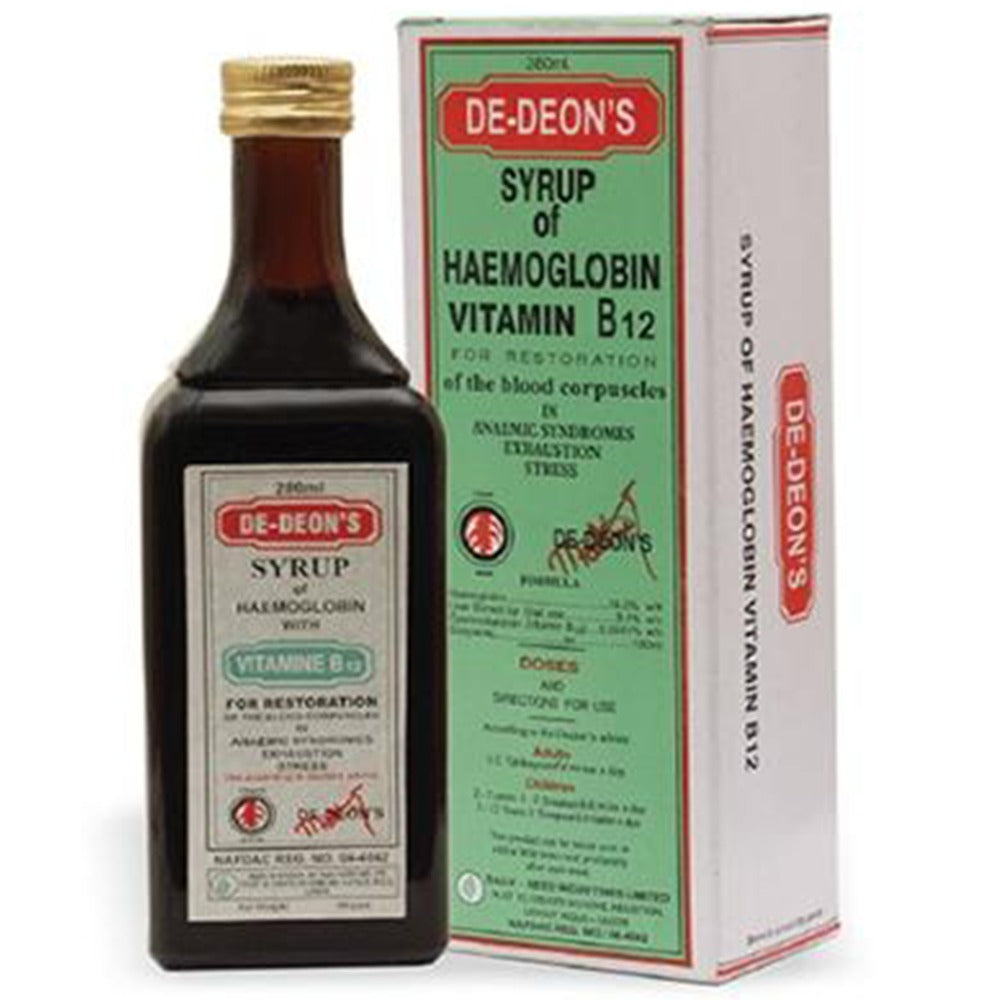 DE-DEONS SYRUP 280MLS