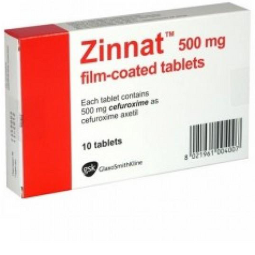 ZINNAT 500MG X 10 TABS
