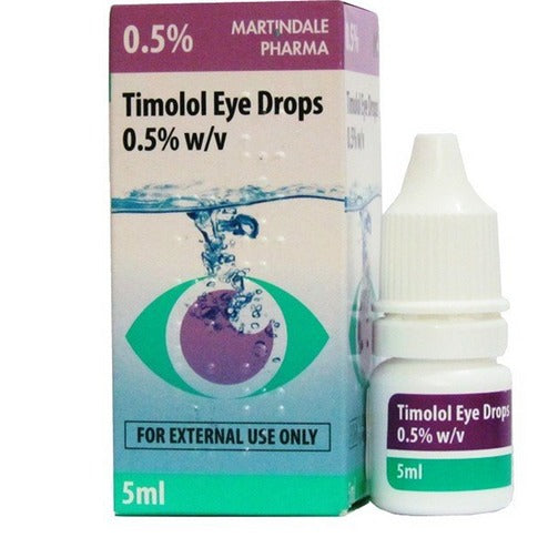 TIMOLOL EYE DROP 0.5% MART.5MLS