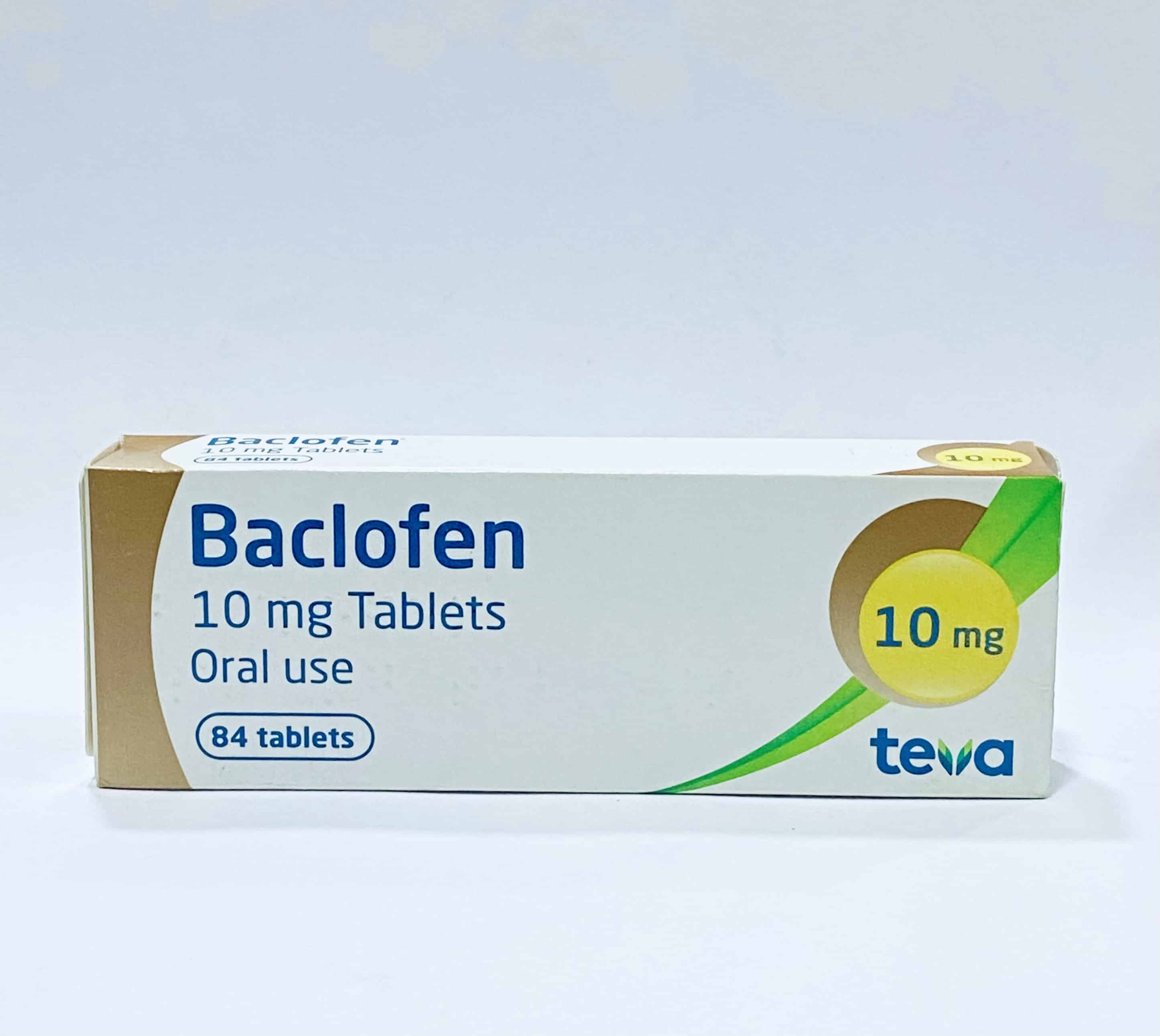 BACLOFEN X84 X10MG TEVA