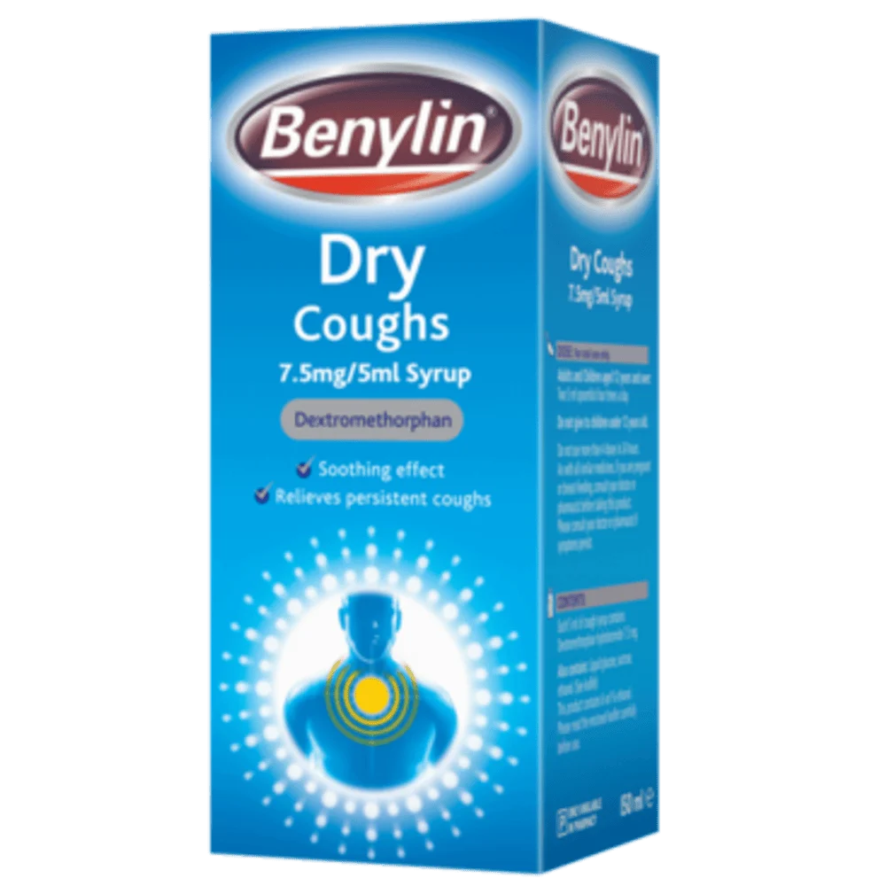 BENYLIN DRY COUGH SYR 7.5MG/5ML