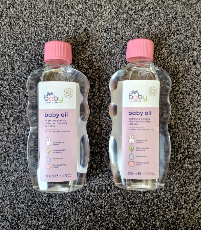 BOOTS BABY OIL 300ML