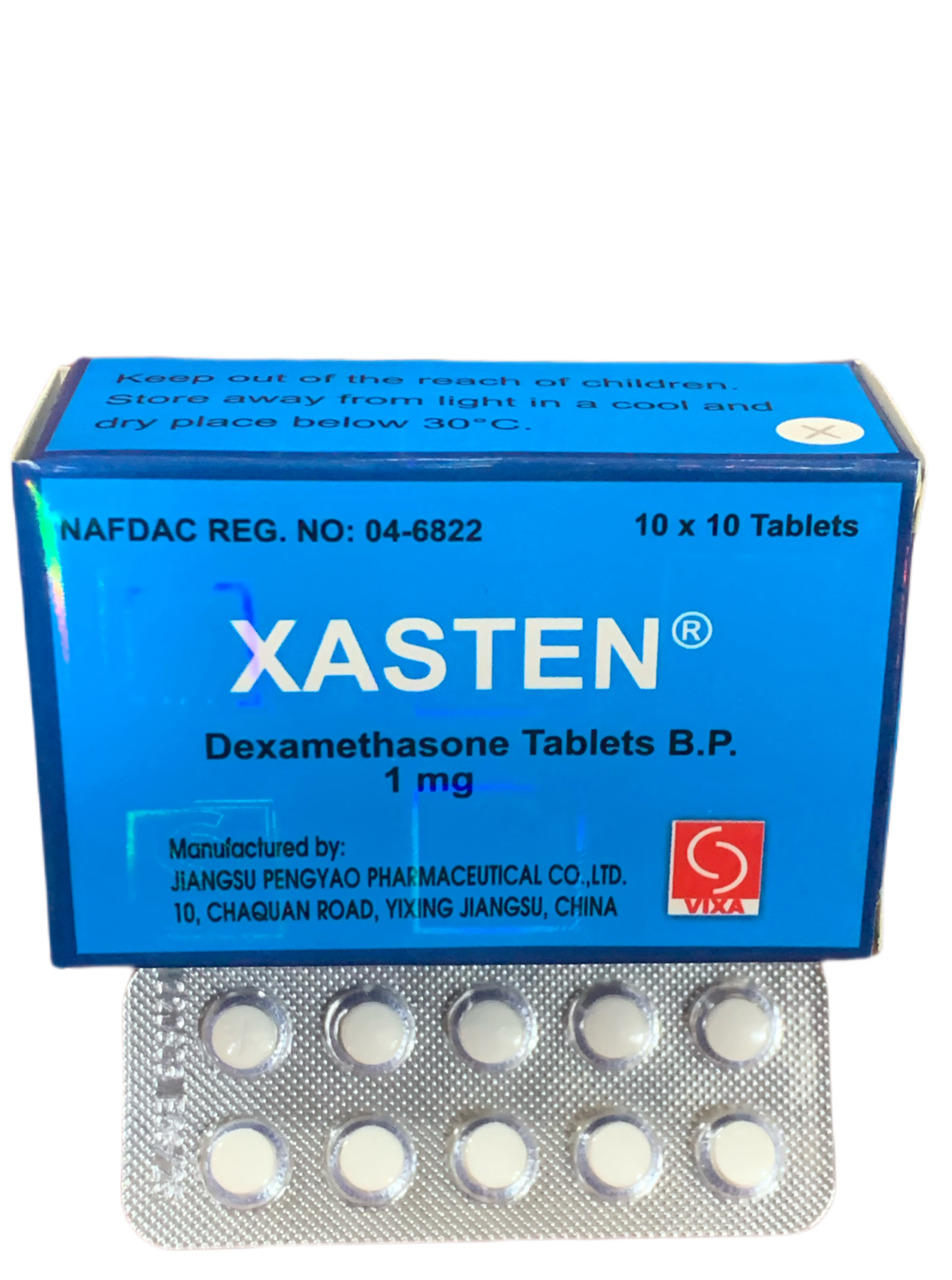 XASTEN 1MG X 10 TABS