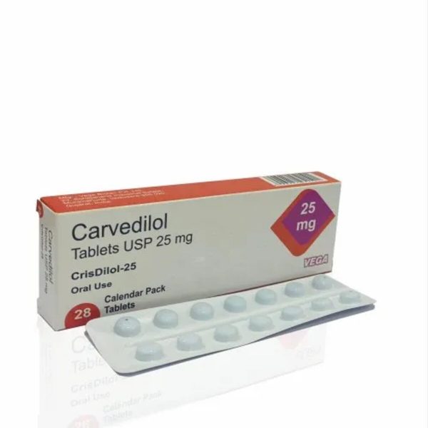 CARVEDILOL 25MG X 28 TEVA