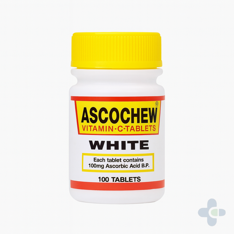 ASCOCHEW X 100 TABS WHITE