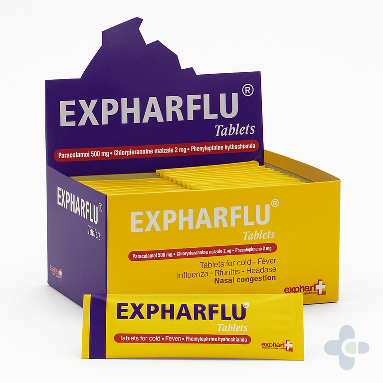 EXPHARRFLU X 4 TABS