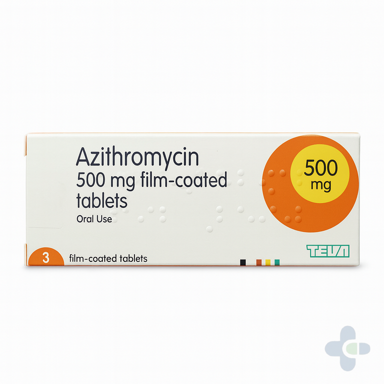 TEVA AZITHROMYCIN 500MG X3