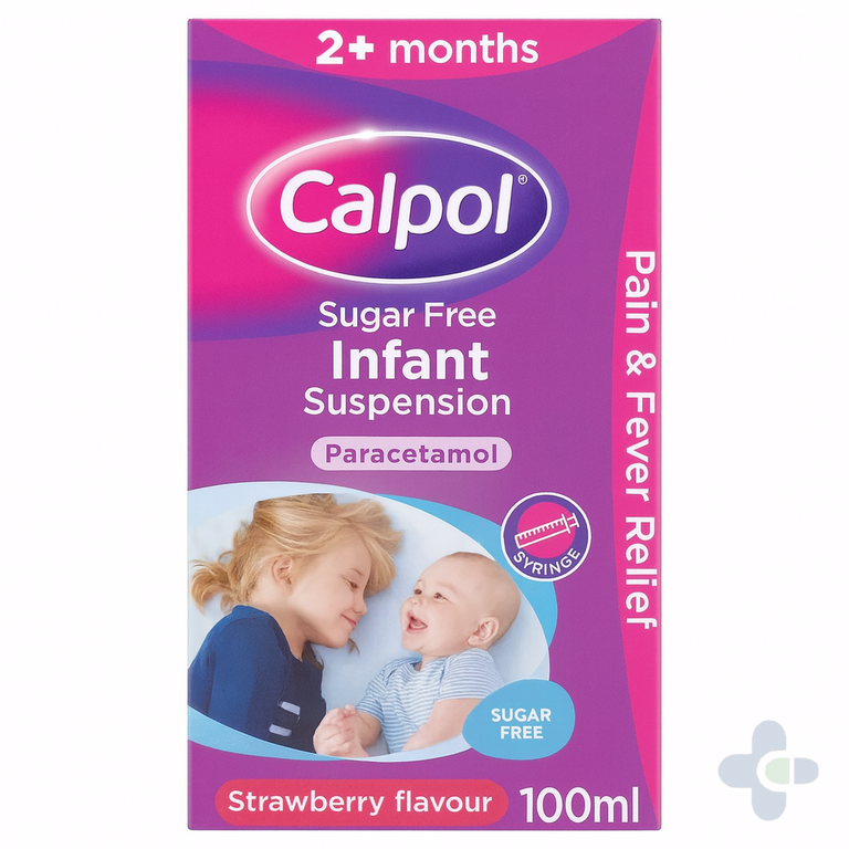 CALPOL 2+MNTHS 100MLS SBF