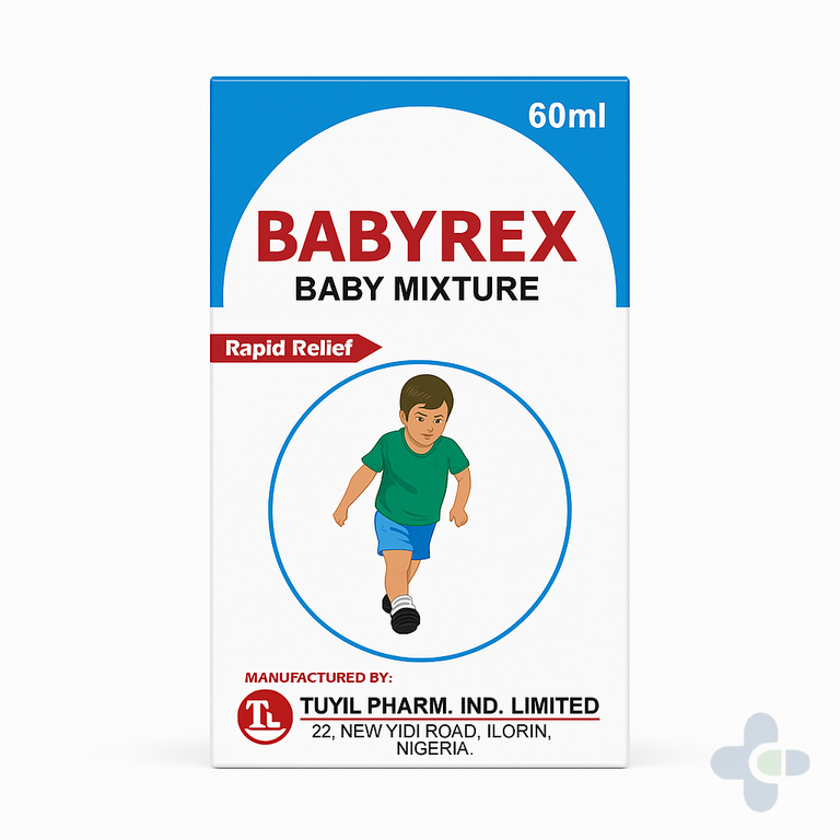 BABYREX TEETHING MIXTURE 60MLS