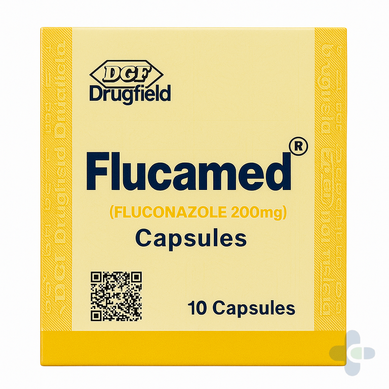 FLUCAMED 200MG X 10 CAPS
