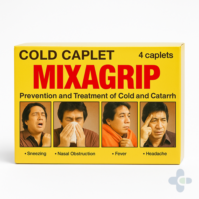 MIXAGRIP COLD CAPLETS X 4