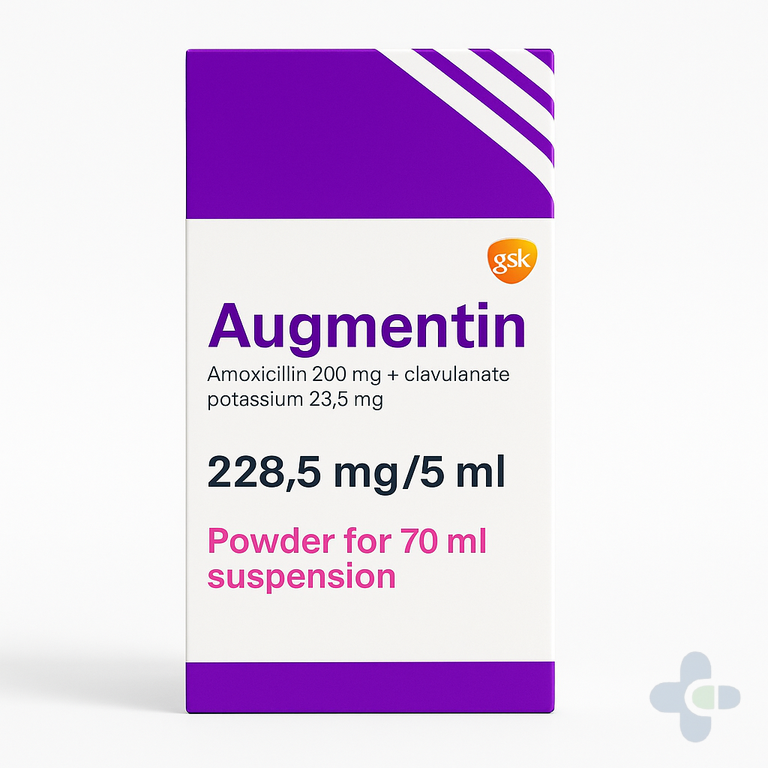 AUGMENTIN 228.5MG/5ML 70ML