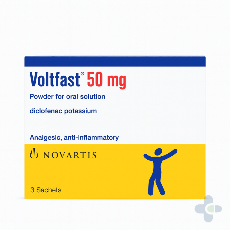 VOLTFAST 50MG POWDER X 3