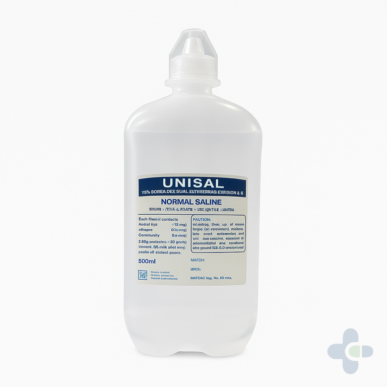 UNISAL NORMAL SALINE 500MLS