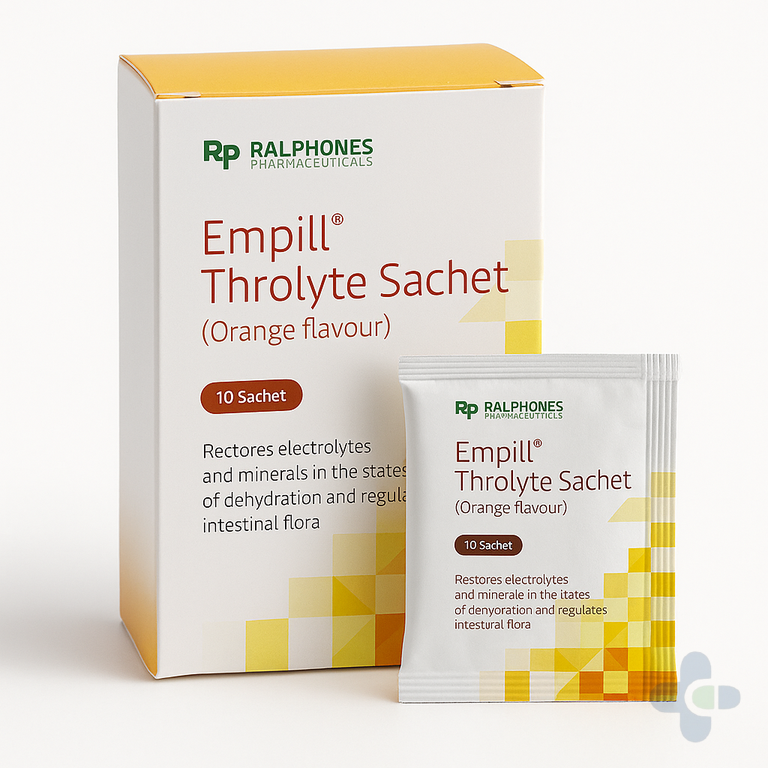 EMPILL THROLYTE SACHET (ORANGE FLAVOUR)