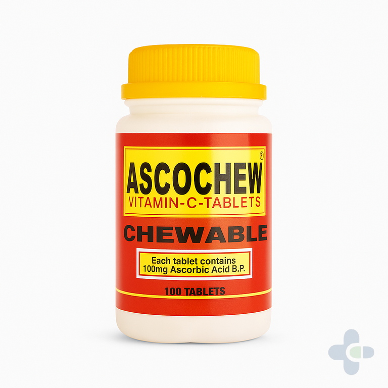 ASCOCHEW X 100 TABS ORANGE