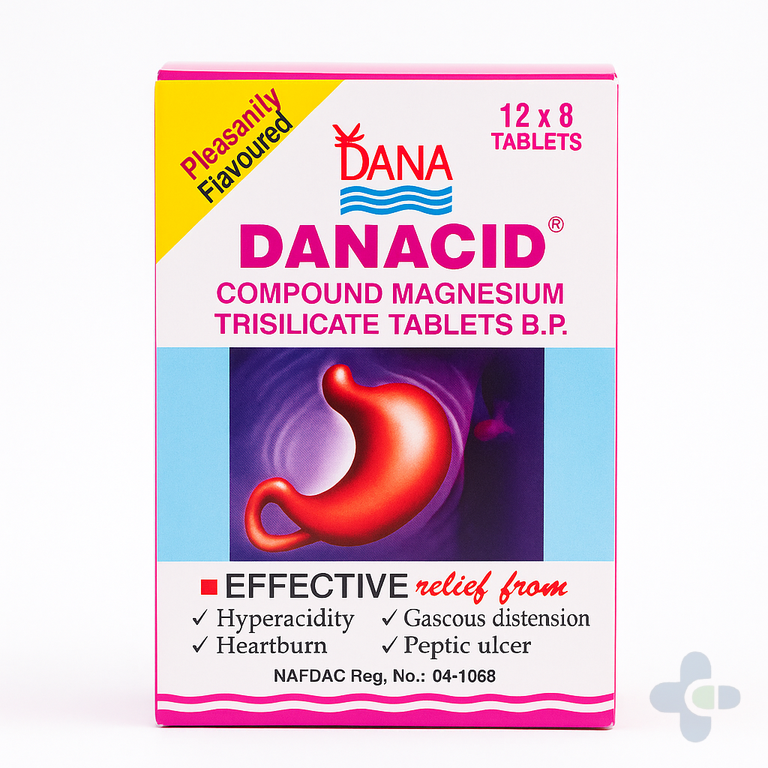 DANACID TABS X 8