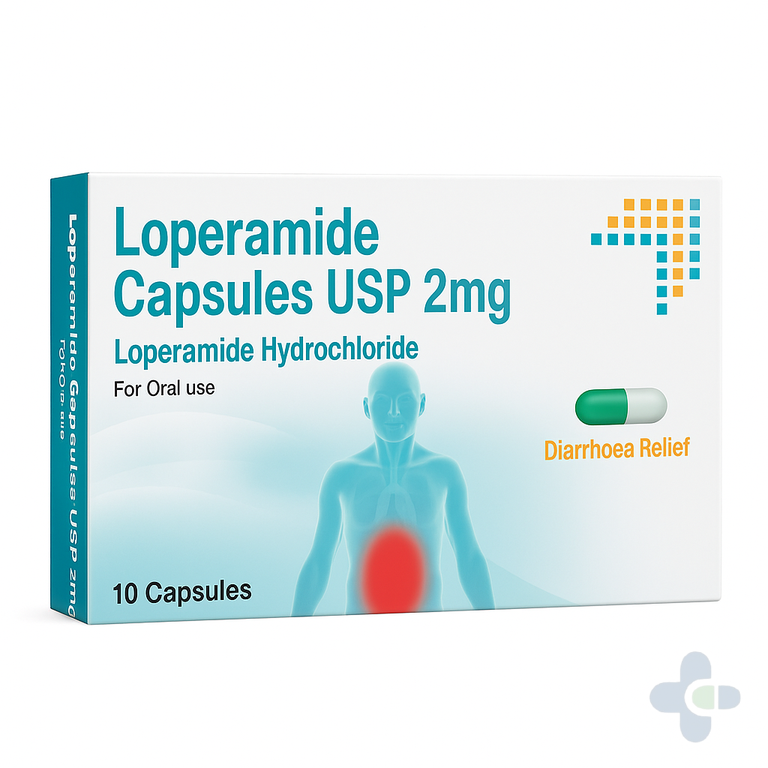 LOPERAMIDE CAPSULES USP 2MG X10