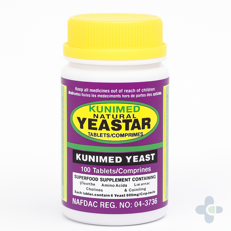 KUNIMED YEAST TABS X 100