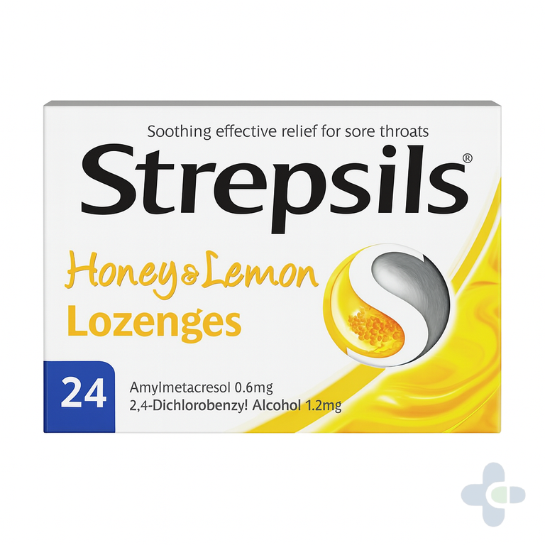 STREPSILS HONEY LEMON X 24