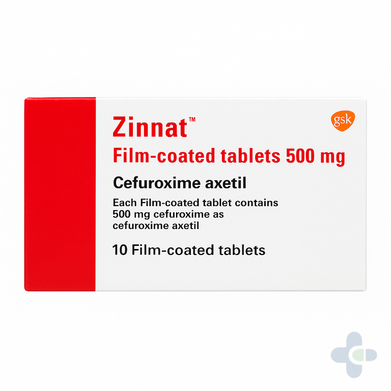 ZINNAT 500MG X 10 TABS